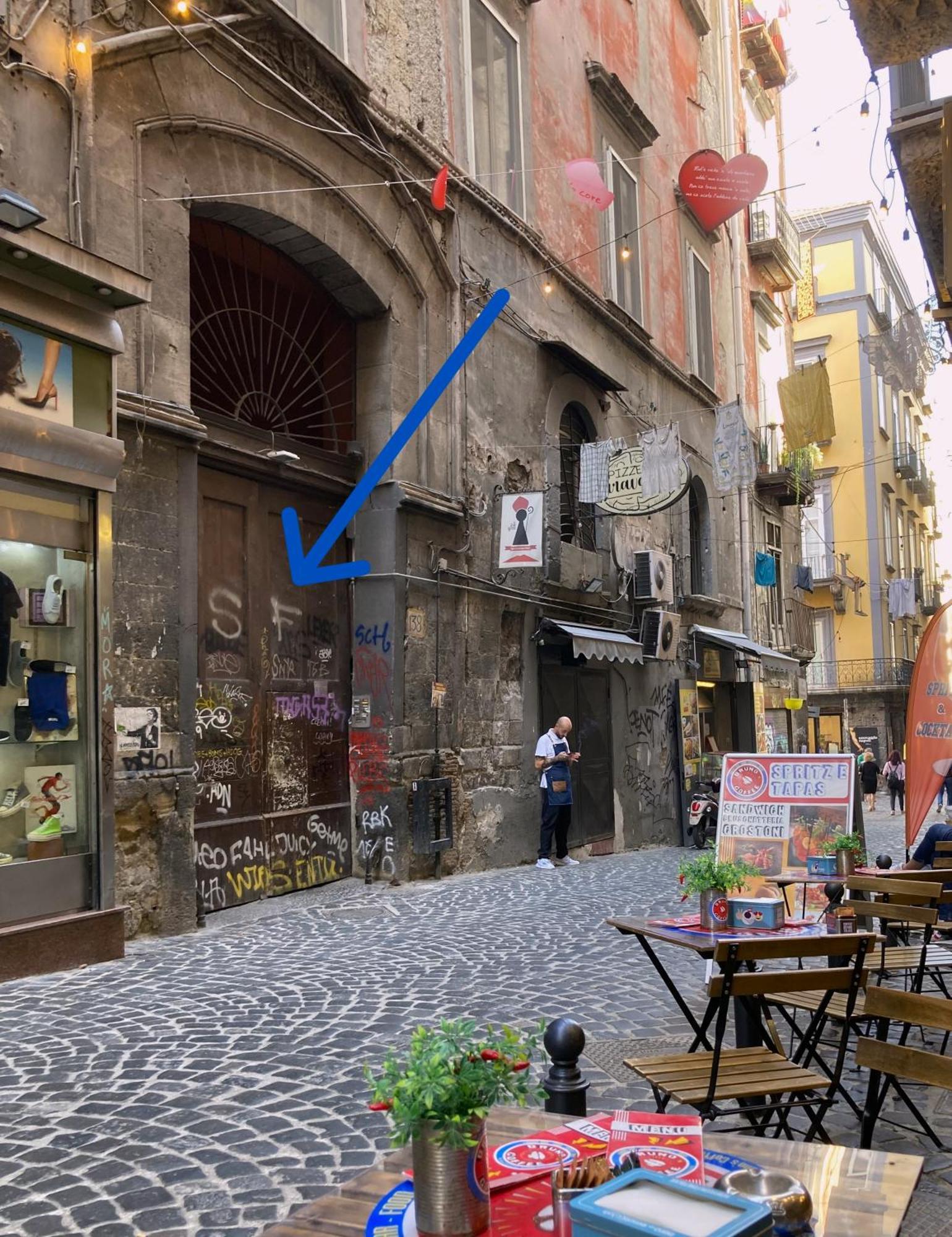 La Casa Blu Nel Cuore Storico Di Appartement Naples